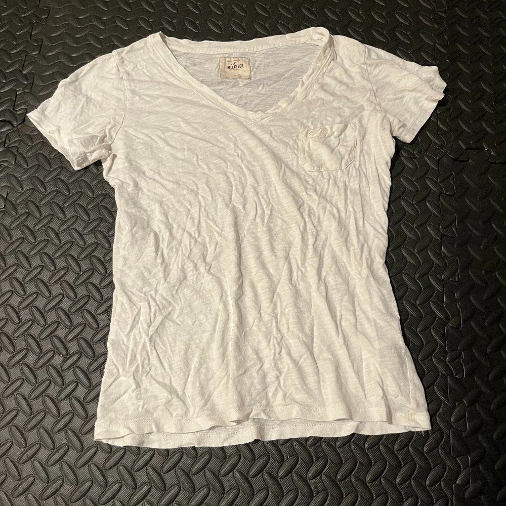 Hollister basic white t shirt S